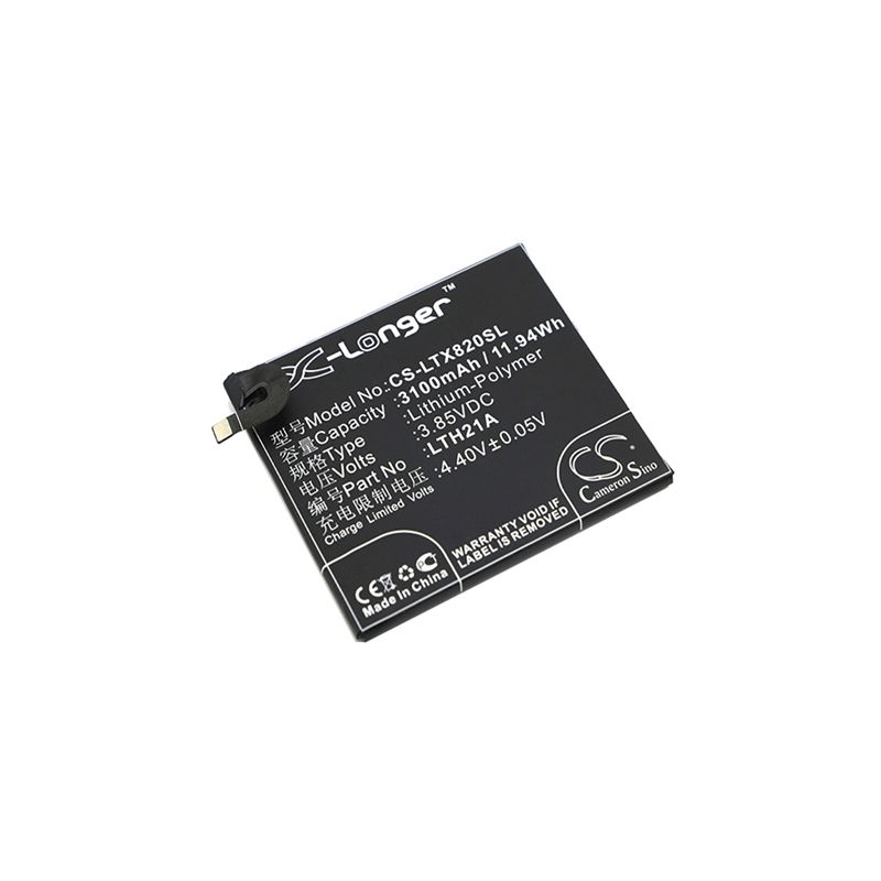 Li-Polymer Battery fits Letv, max 2, x820 3.85V, 3100mAh Mobile & SmartPhone Cameron Sino Technology Limited