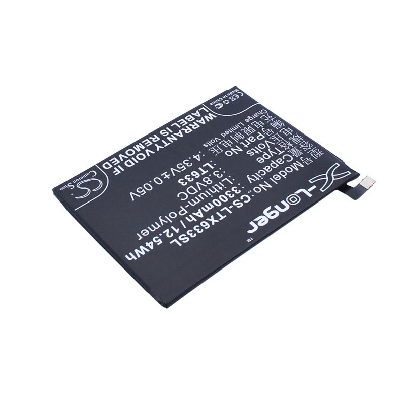 Li-Polymer Battery fits Letv, max, mx1, x900 3.8V, 3300mAh Mobile & SmartPhone Cameron Sino Technology Limited