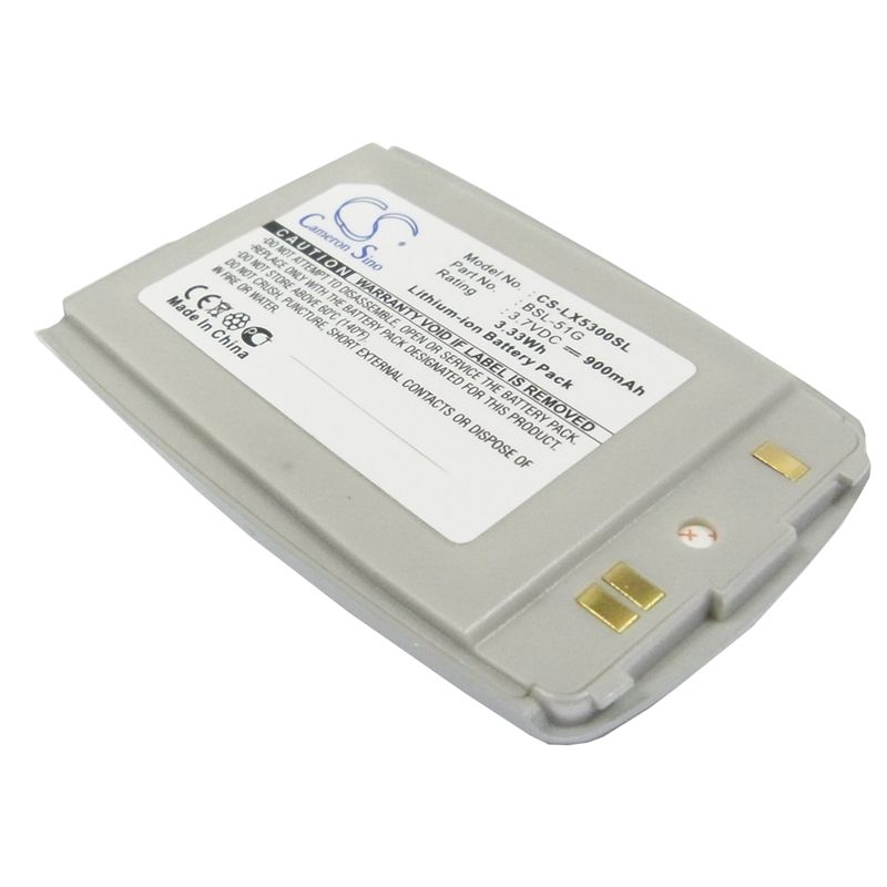 Li-ion Battery fits Lg,5300,5350, g5300 3.7V, 900mAh Mobile & SmartPhone Cameron Sino Technology Limited