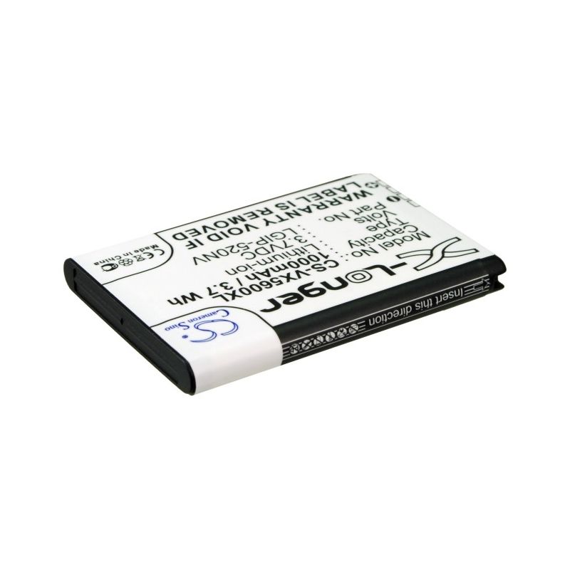 Li-ion Battery fits Lg, accolade, cosmos touch vn270, extravert 3.7V, 1000mAh Mobile & SmartPhone Cameron Sino Technology Limited