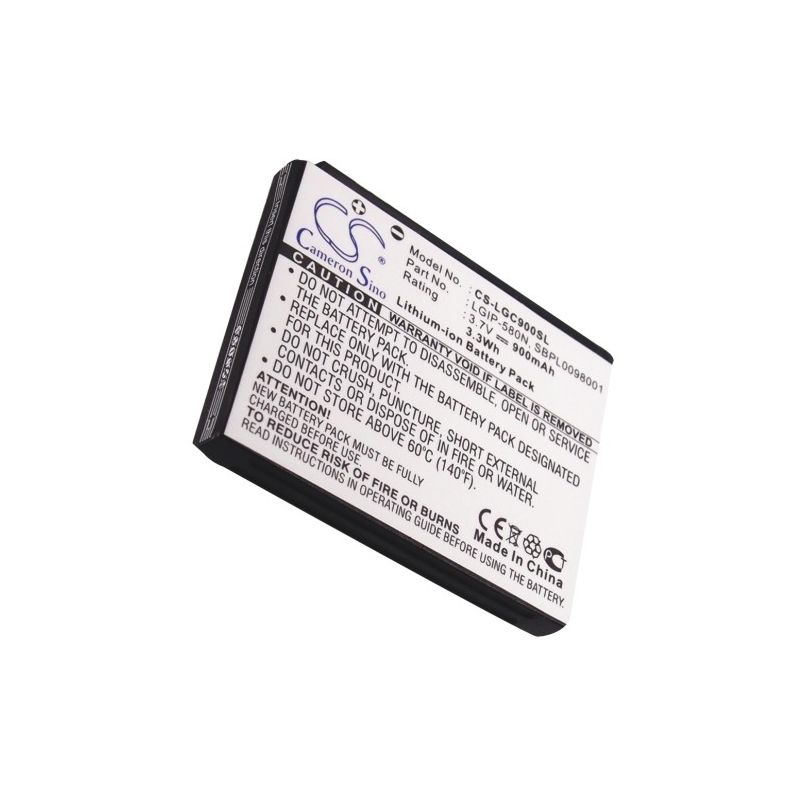 Li-ion Battery fits Lg, arena gt950, bliss ux700, bliss ux-700 3.7V, 900mAh Mobile & SmartPhone Cameron Sino Technology Limited