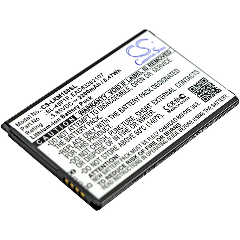 Li-ion Battery Fits Lg, Aristo, Aristo Lte, Fortune 3.85v, 2200mah Mobile & SmartPhone Cameron Sino Technology Limited