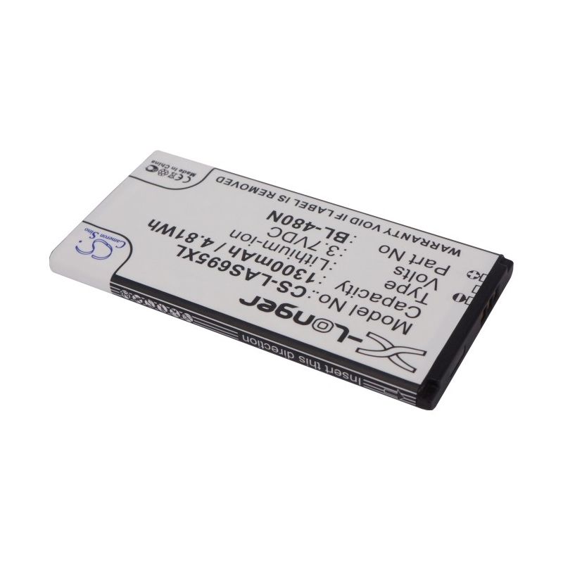 Li-ion Battery fits Lg, as695, lgms695-r, ms695 3.7V, 1300mAh Mobile & SmartPhone Cameron Sino Technology Limited