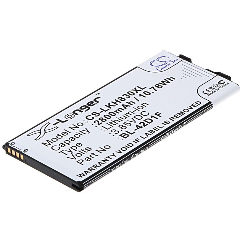 Li-ion Battery Fits Lg, As992, G5, G5 Lite 3.85v, 2800mah Mobile & SmartPhone Cameron Sino Technology Limited