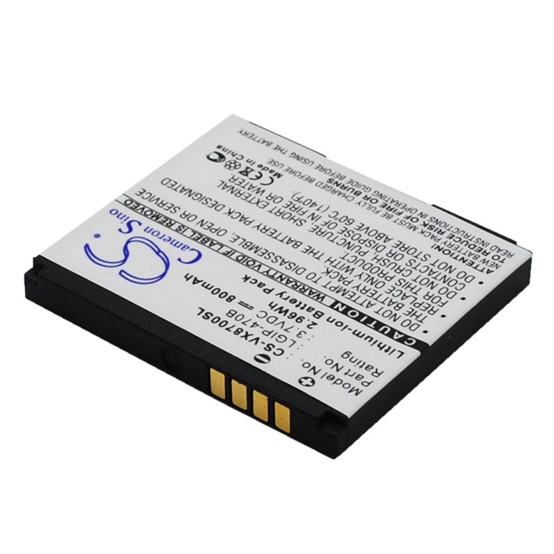 Li-ion Battery fits Lg, ax565, dekoy, lx-570 3.7V, 800mAh Communications Cameron Sino Technology Limited