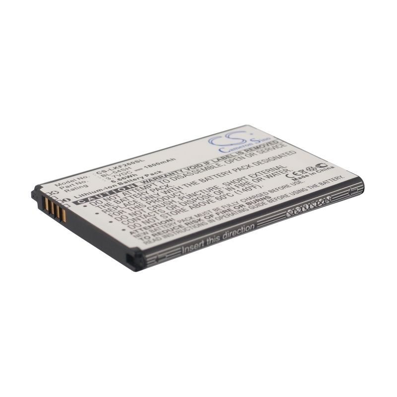 Li-ion Battery Fits Lg, Bello 2, Bello 2 Dual, Bello Ii 3.7v, 1800mah Mobile & SmartPhone Cameron Sino Technology Limited