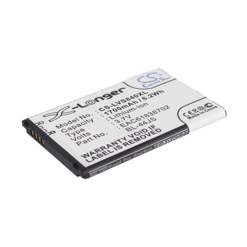 Li-ion Battery fits Lg, cayman, lucid, lucid 4g 3.7V, 1700mAh Mobile & SmartPhone Cameron Sino Technology Limited