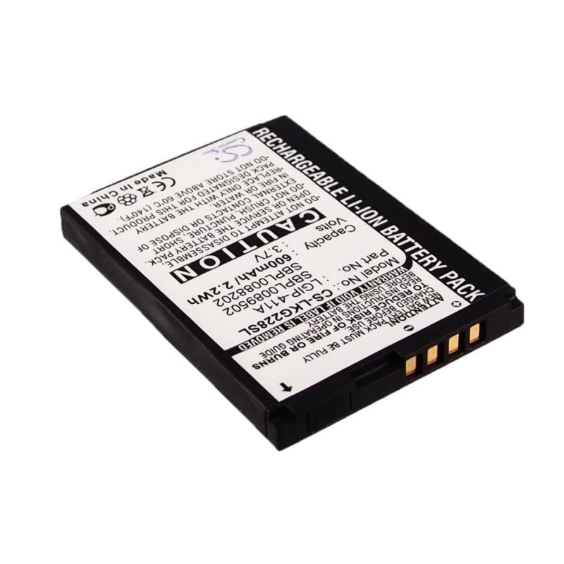 Li-ion Battery fits Lg, cg180, cg810, kg288 3.7V, 600mAh Mobile & SmartPhone Cameron Sino Technology Limited