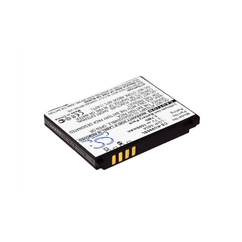 Li-ion Battery fits Lg, cu915, cu915vu, cu920 3.7V, 1000mAh Communications Cameron Sino Technology Limited (Suspended)