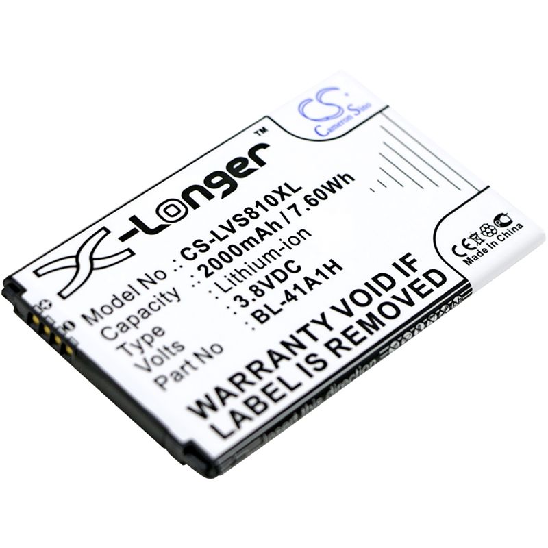 Li-ion Battery fits Lg, cz2112lwr, d390, d390n 3.8V, 2000mAh Mobile & SmartPhone Cameron Sino Technology Limited