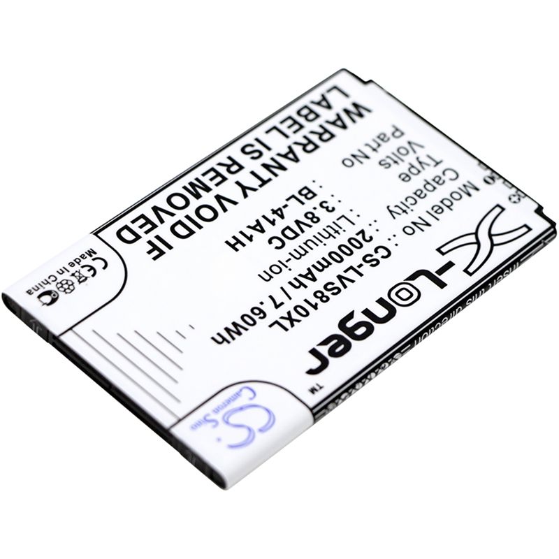 Li-ion Battery fits Lg, cz2112lwr, d390, d390n 3.8V, 2000mAh Mobile & SmartPhone Cameron Sino Technology Limited