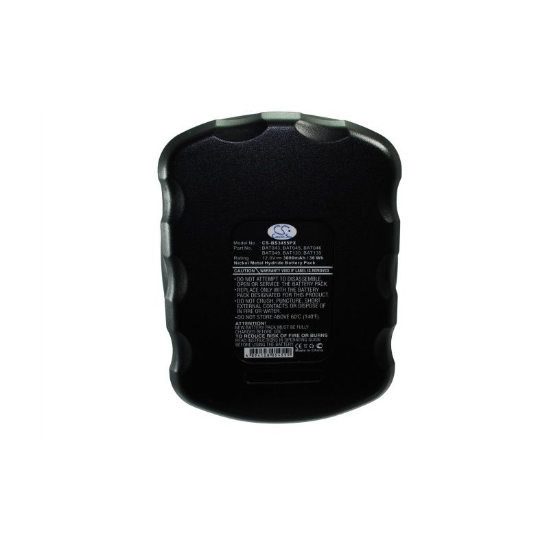 Ni-mh Battery Fits Bosch, 22612, 23612, 32612 12.0v, 3000mah Power Tools Cameron Sino Technology Limited