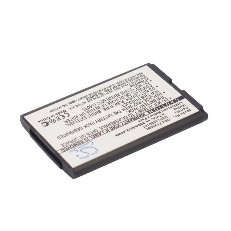 Li-ion Battery fits Lg, f1200, f9100, f9200 3.7V, 650mAh Mobile & SmartPhone Cameron Sino Technology Limited