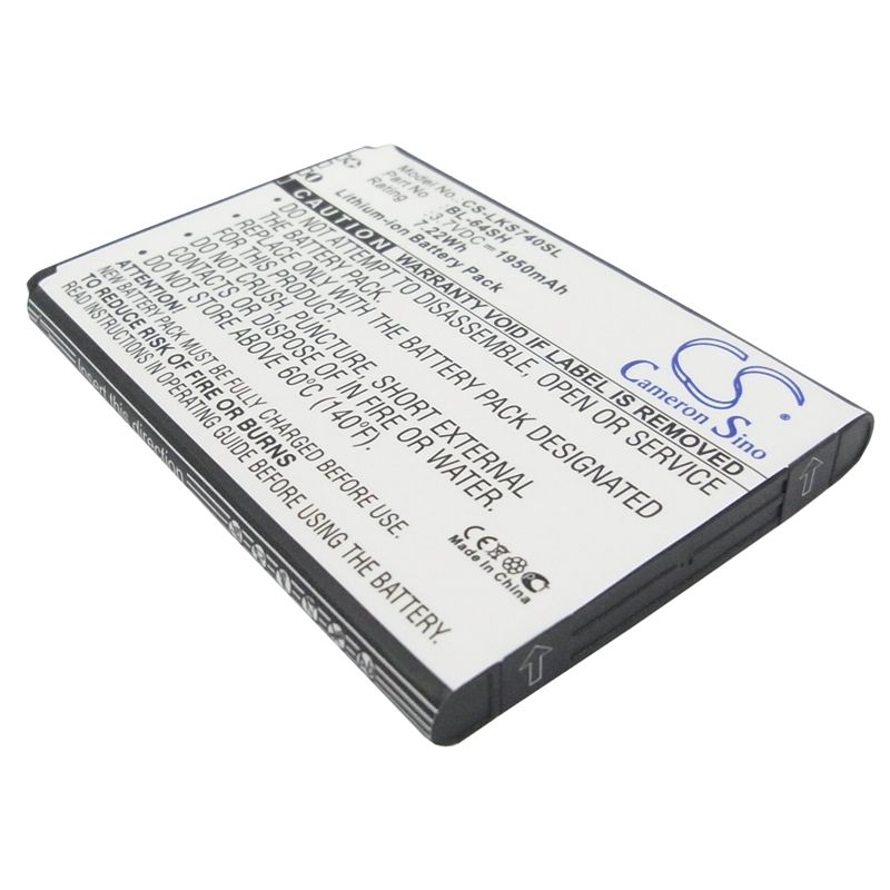 Li-ion Battery fits Lg, f540s, h442, lgls751abb 3.7V, 1950mAh Mobile & SmartPhone Cameron Sino Technology Limited