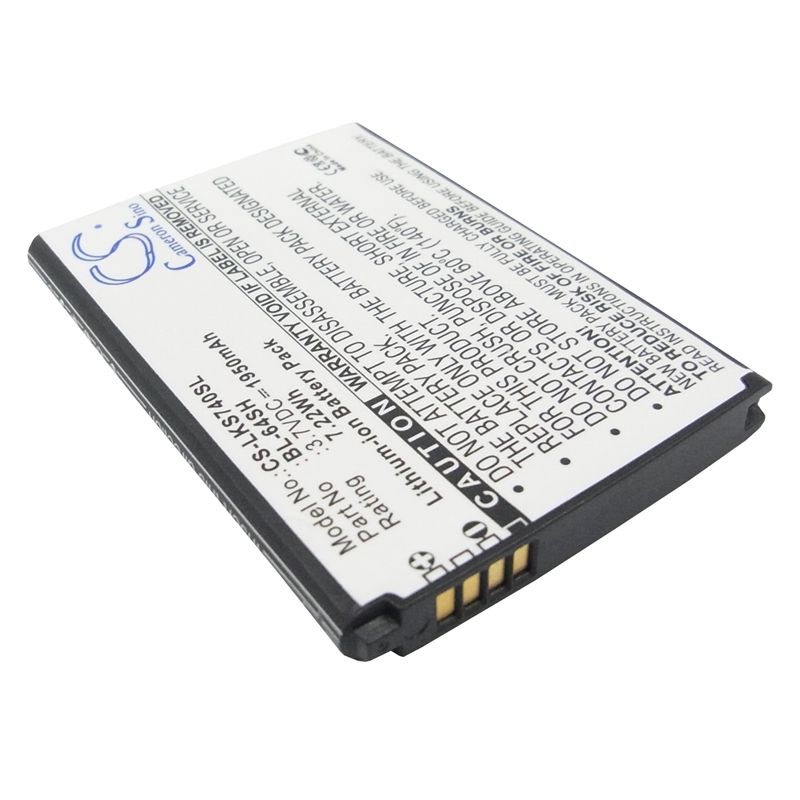 Li-ion Battery fits Lg, f540s, h442, lgls751abb 3.7V, 1950mAh Mobile & SmartPhone Cameron Sino Technology Limited