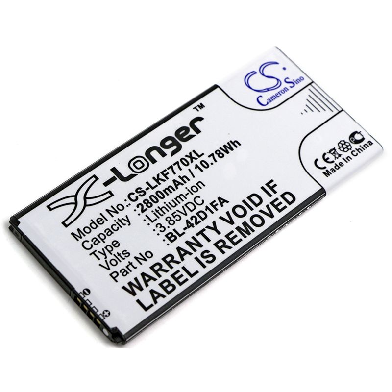 Li-ion Battery fits Lg, f770s, g5 mini, mk6m 3.85V, 2800mAh Mobile & SmartPhone Cameron Sino Technology Limited