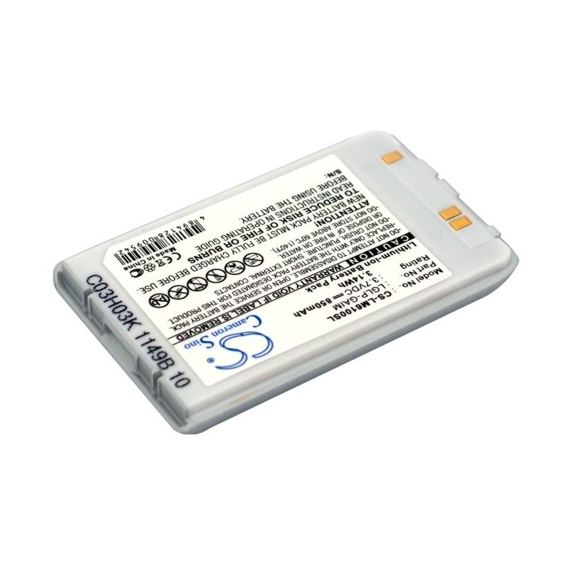 Li-ion Battery fits Lg, g258, g259, m6100 3.7V, 850mAh Communications Cameron Sino Technology Limited