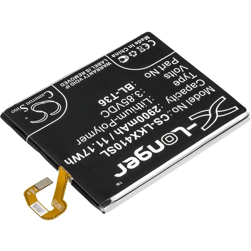 Li-Polymer Battery fits Lg, harmony 2, harmony 2 lte-a, k10 2018 3.85V, 2900mAh Mobile & SmartPhone Cameron Sino Technology Limited