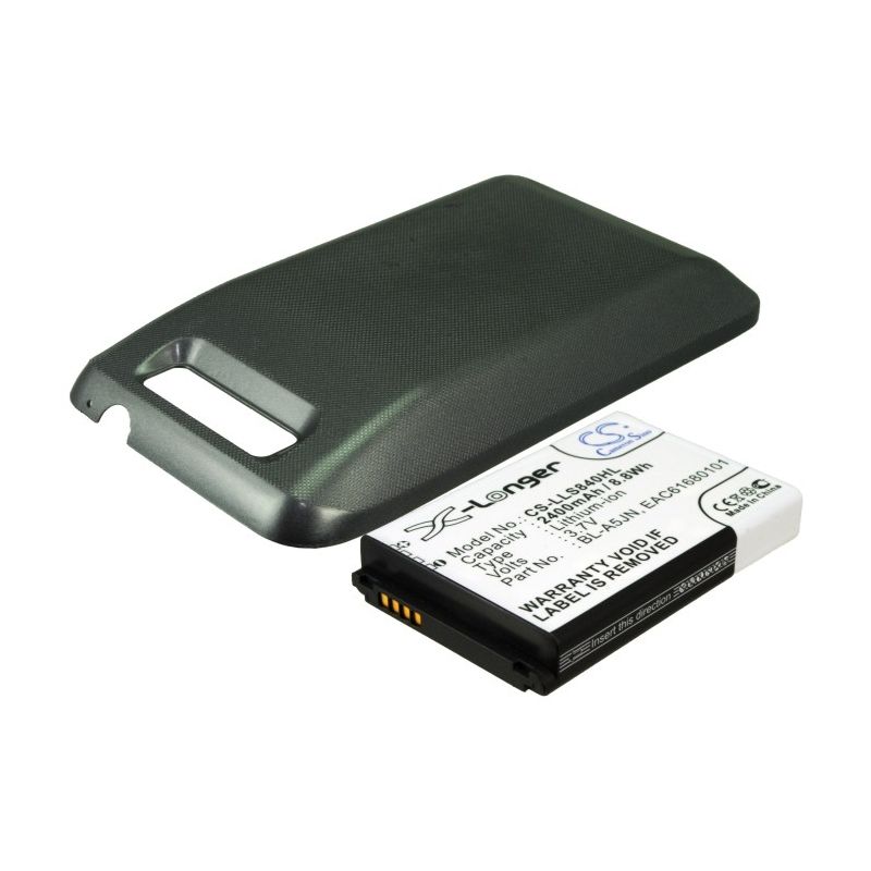 Li-ion Battery fits Lg, ls840, sprint, ls840 3.7V, 2400mAh Mobile & SmartPhone Cameron Sino Technology Limited