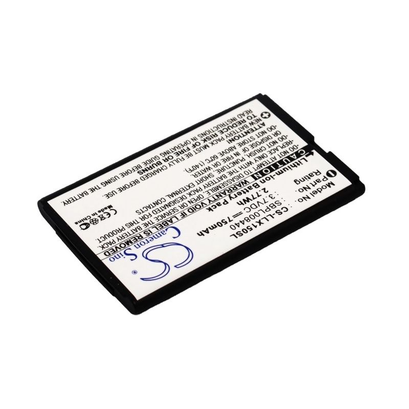 Li-ion Battery Fits Lg, Lx150, Lx-150, Lx240 3.7v, 750mah Communications Cameron Sino Technology Limited