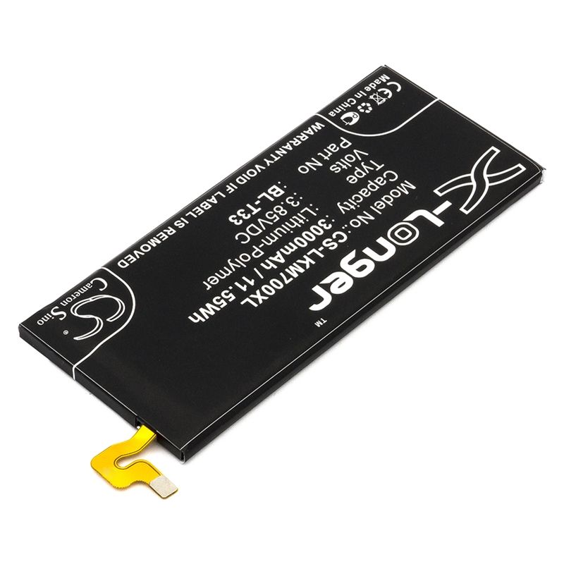 Li-Polymer Battery fits Lg, m700a, m700an, m700dsk 3.85V, 3000mAh Mobile & SmartPhone Cameron Sino Technology Limited