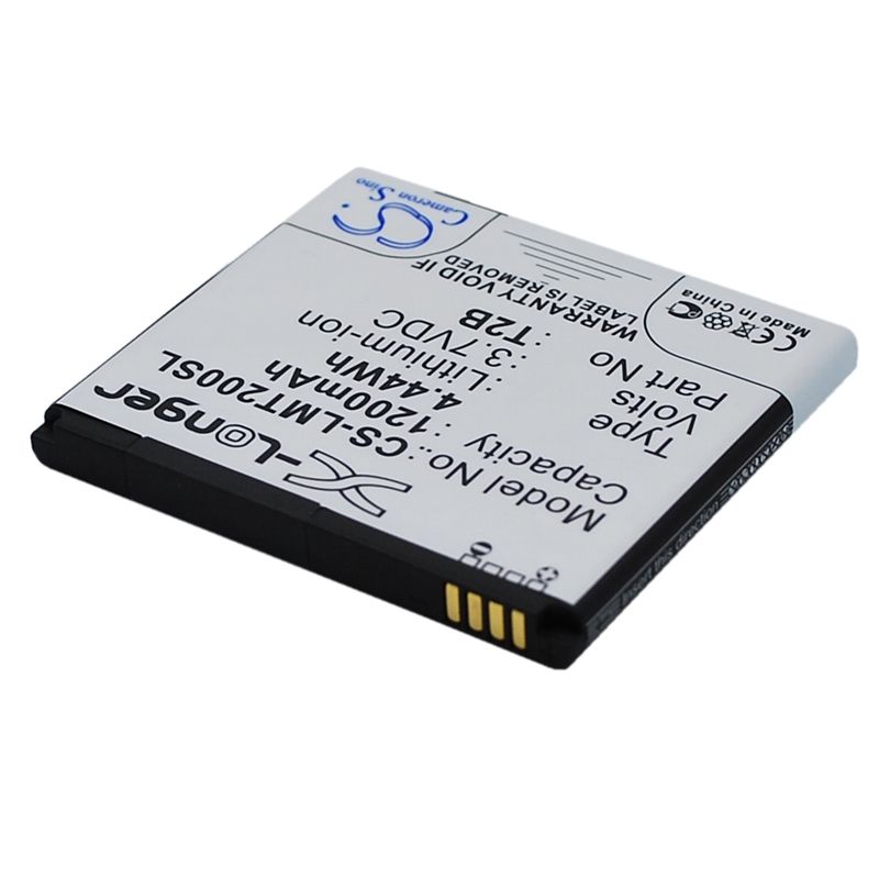 Li-ion Battery fits Lumigon, t2 3.7V, 1200mAh Communications Cameron Sino Technology Limited