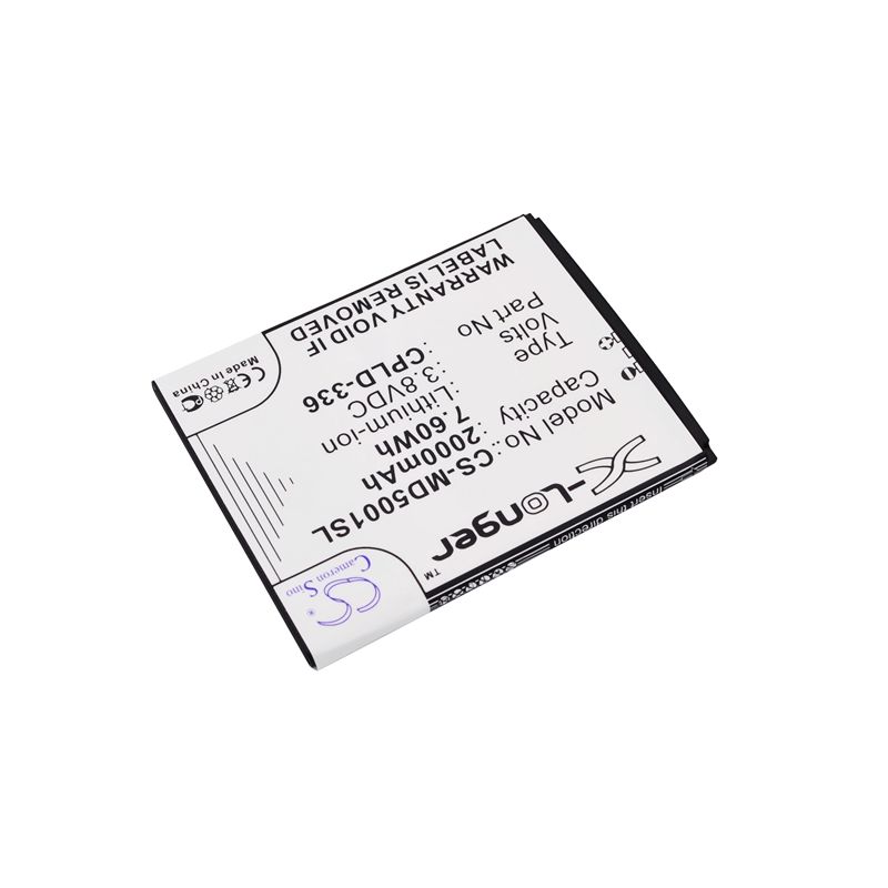 Li-Polymer Battery fits Medion, life p5001, md 98664, md98664 3.8V, 2000mAh Mobile & SmartPhone Cameron Sino Technology Limited