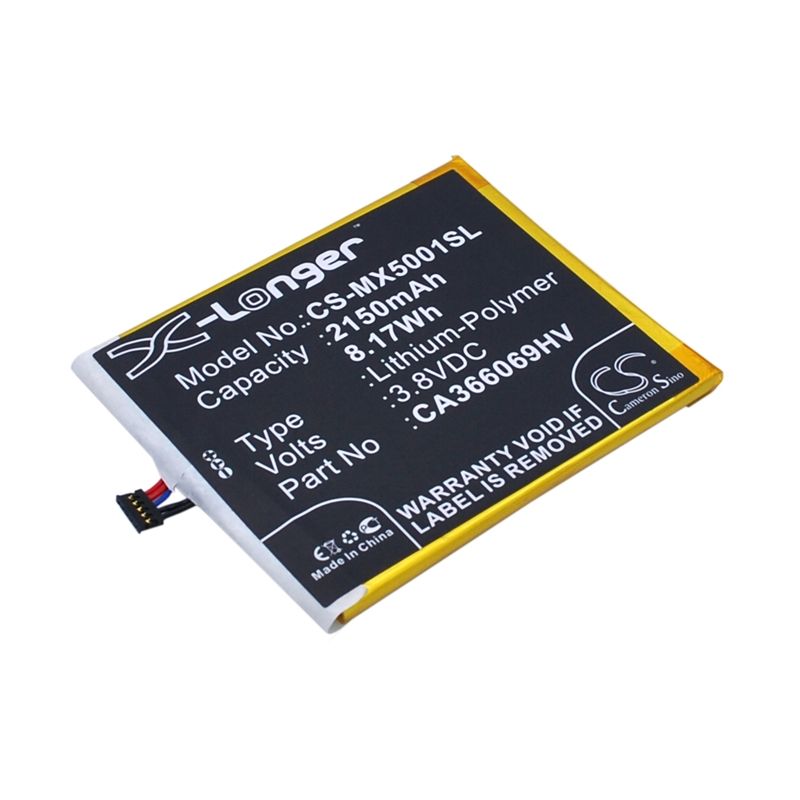 Li-Polymer Battery fits Medion, life x5001, x5001 3.8V, 2150mAh Mobile & SmartPhone Cameron Sino Technology Limited