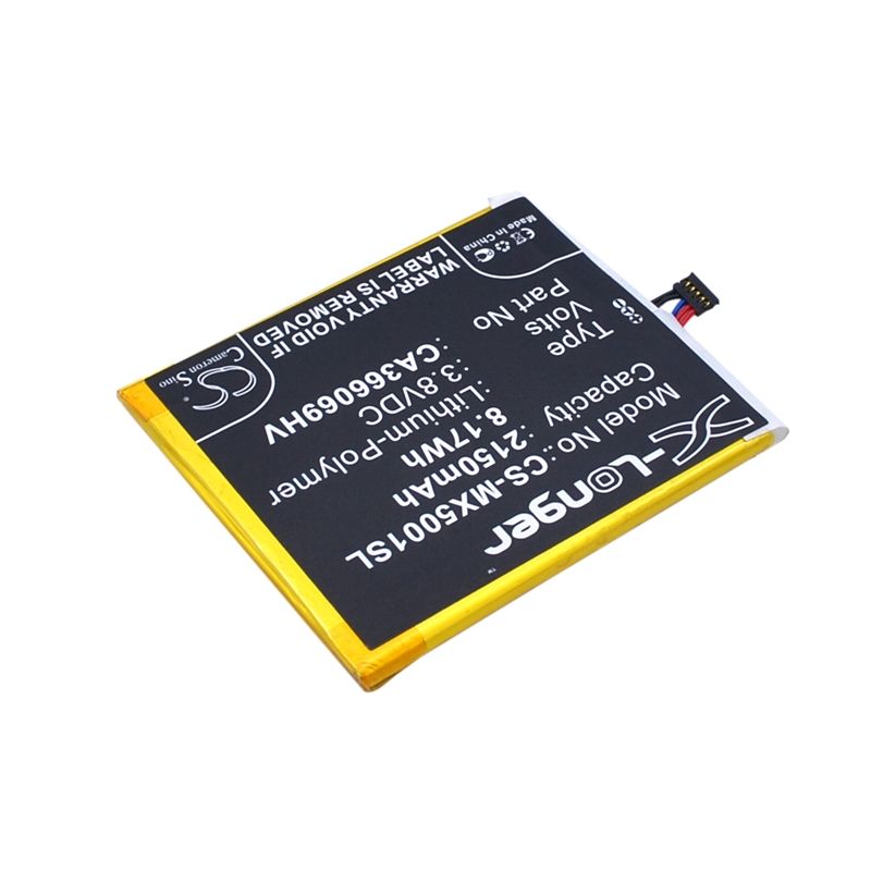 Li-Polymer Battery fits Medion, life x5001, x5001 3.8V, 2150mAh Mobile & SmartPhone Cameron Sino Technology Limited