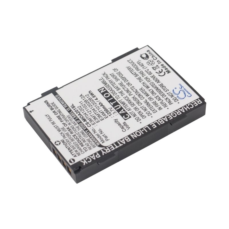 Li-ion Battery fits Medion, md95762, md96700, md96710 3.7V, 1250mAh Mobile & SmartPhone Cameron Sino Technology Limited