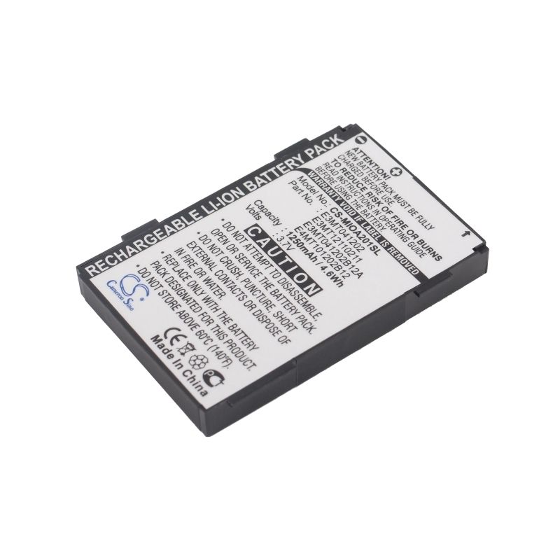 Li-ion Battery fits Medion, md95762, md96700, md96710 3.7V, 1250mAh Mobile & SmartPhone Cameron Sino Technology Limited