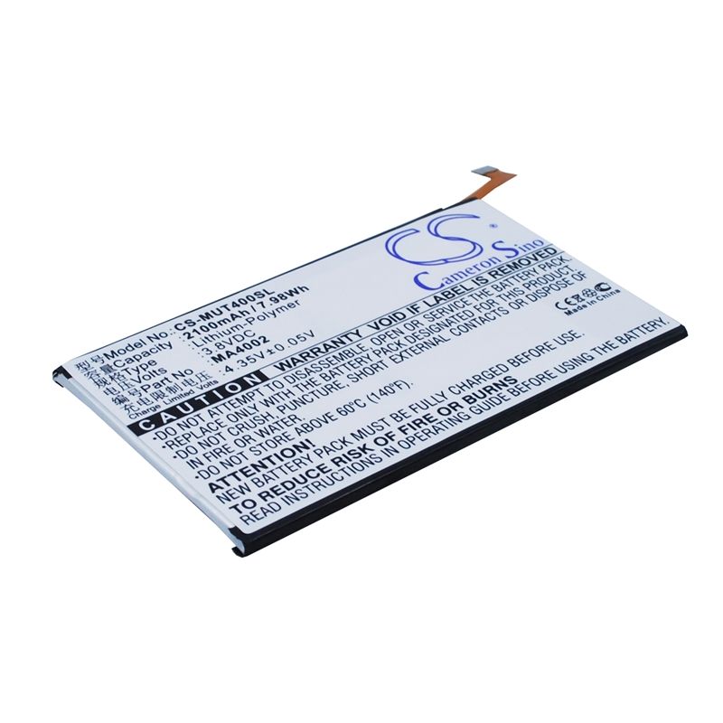 Li-Polymer Battery fits Meitu, m4 3.8V, 2100mAh Mobile & SmartPhone Cameron Sino Technology Limited