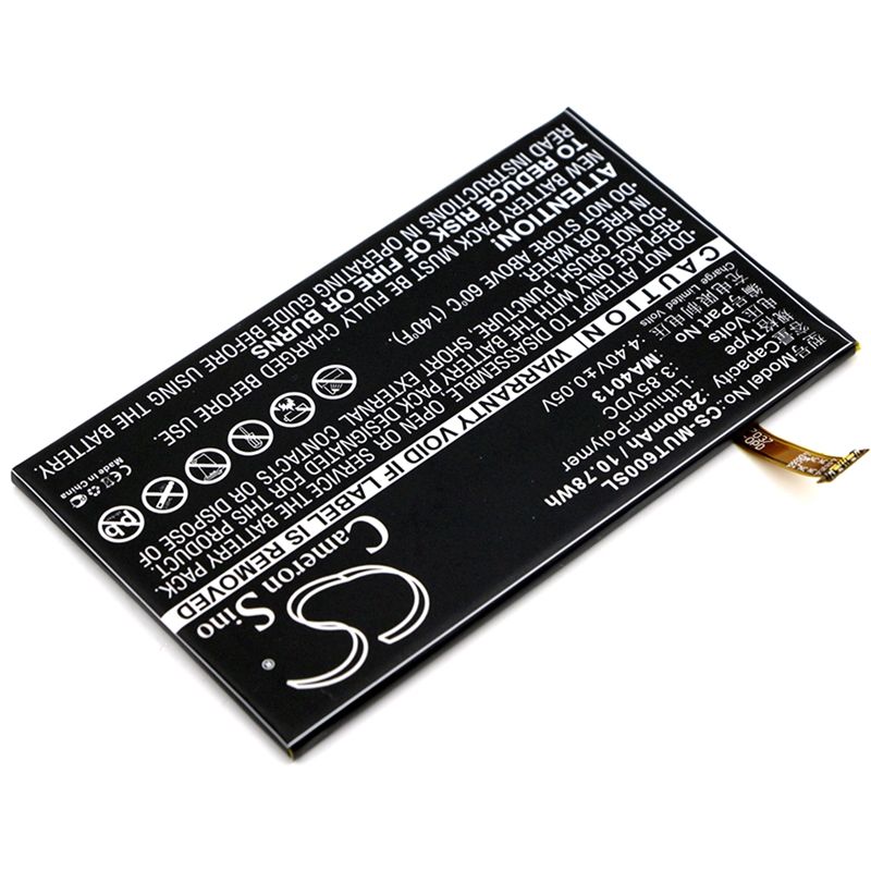 Li-Polymer Battery fits Meitu, m6, m6s, mp1503 3.85V, 2800mAh Mobile & SmartPhone Cameron Sino Technology Limited