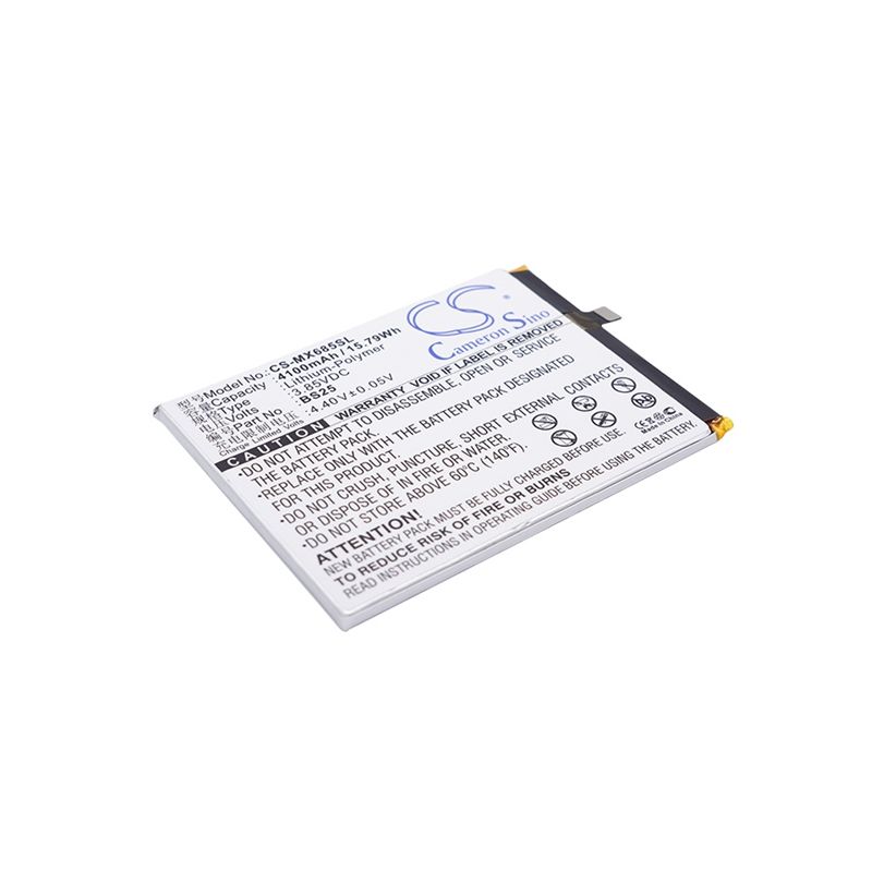 Li-Polymer Battery fits Meizu, m3 max, meilan max, s685m 3.85V, 4100mAh Mobile & SmartPhone Cameron Sino Technology Limited