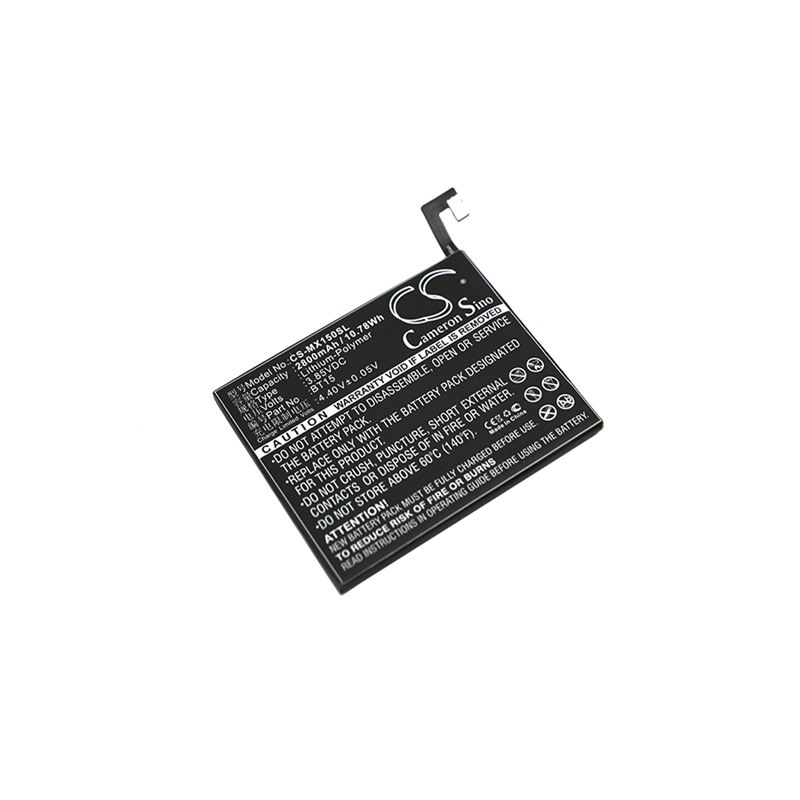 Li-Polymer Battery fits Meizu, m3s, meilan 3s, y685c 3.85V, 2800mAh Mobile & SmartPhone Cameron Sino Technology Limited
