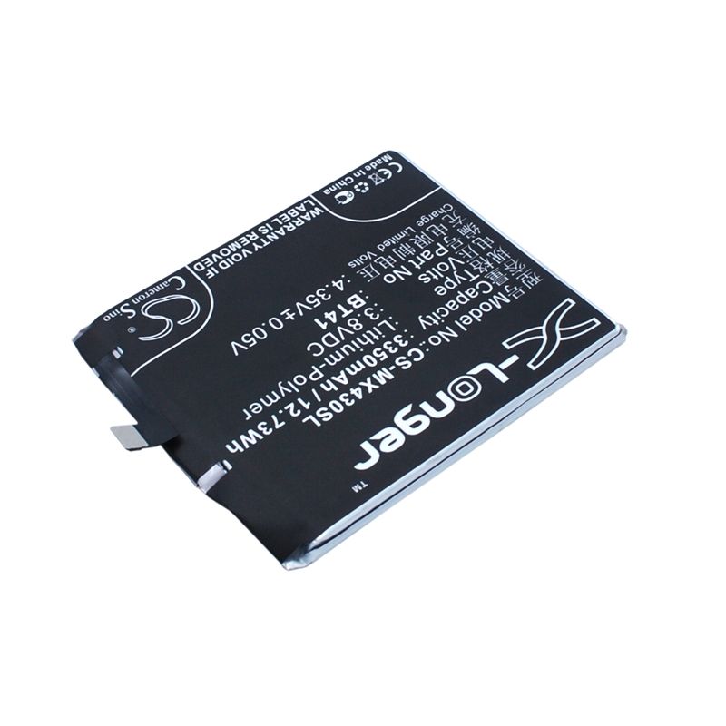 Li-Polymer Battery fits Meizu, m462u, mx4 pro, mx4swds0 3.8V, 3350mAh Mobile & SmartPhone Cameron Sino Technology Limited
