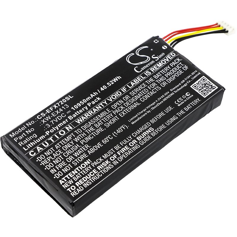 Li-polymer Battery Fits Exfo, Max-710b, Max-715b, Max-720b 3.7v, 10950mah Equipment & Survey & Test Cameron Sino Technology Limited