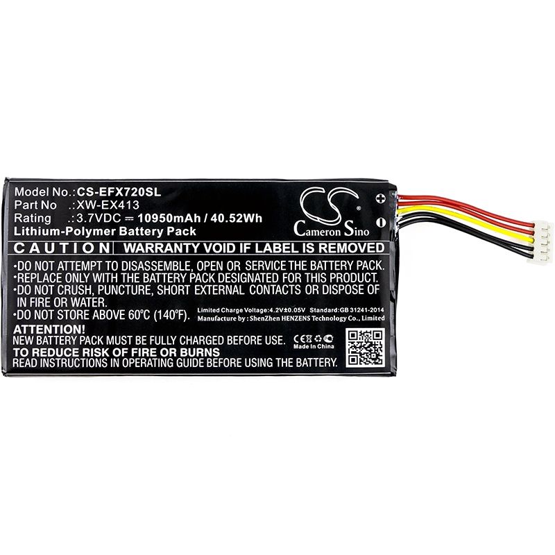 Li-polymer Battery Fits Exfo, Max-710b, Max-715b, Max-720b 3.7v, 10950mah Equipment & Survey & Test Cameron Sino Technology Limited