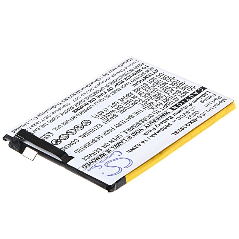 Li-Polymer Battery fits Micromax, canvas juice 3, q392 3.8V, 3900mAh Mobile & SmartPhone Cameron Sino Technology Limited