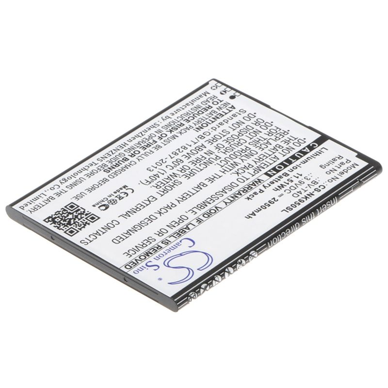 Li-ion Battery Fits Microsoft, Cityman, Lumia 950 Xl, Lumia 950 Xl Dual Sim 3.9v, 2950mah Mobile & SmartPhone Cameron Sino Technology Limited