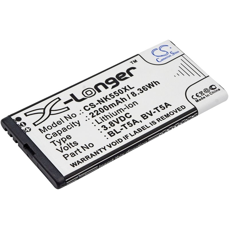 Li-ion Battery Fits Microsoft, Lumia 550, Lumia 730, Lumia 730 Dual Sim 3.8v, 2200mah Mobile & SmartPhone Cameron Sino Technology Limited