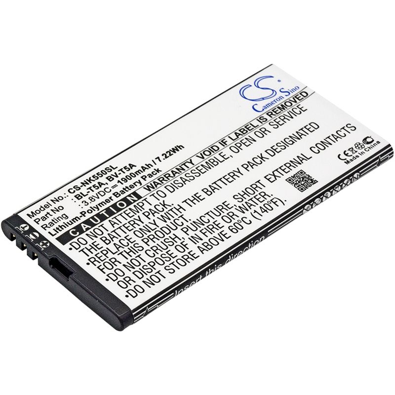 Li-Polymer Battery fits Microsoft, lumia 550, lumia 730, lumia 730 dual sim 3.8V, 1900mAh Mobile & SmartPhone Cameron Sino Technology Limited