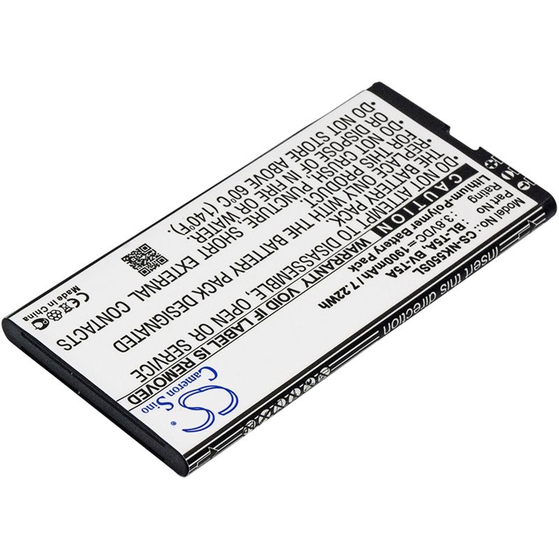 Li-Polymer Battery fits Microsoft, lumia 550, lumia 730, lumia 730 dual sim 3.8V, 1900mAh Mobile & SmartPhone Cameron Sino Technology Limited