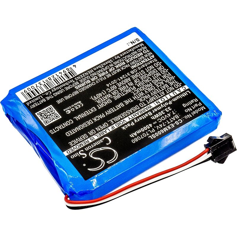 Li-Polymer Battery fits Extech, Ms6000, Ms6000 Oscilloscopes, Ms6060 7.4V, 4500mAh Equipment & Survey & Test Cameron Sino Technology Limited