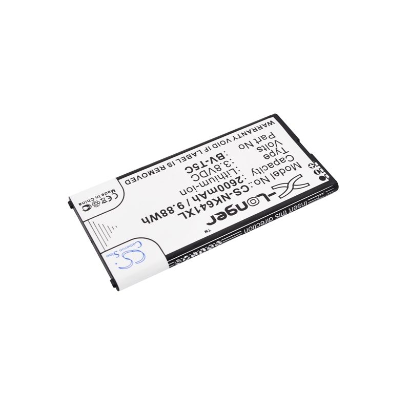Li-ion Battery Fits Microsoft, Lumia 640, Rm-1073, Nokia 3.8v, 2600mah Mobile & SmartPhone Cameron Sino Technology Limited
