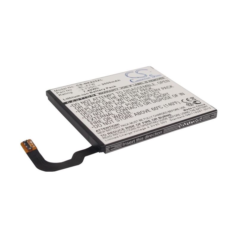 Li-ion Battery fits Microsoft, lumia 925, lumia 925.2, lumia 925t 3.7V, 2000mAh Mobile & SmartPhone Cameron Sino Technology Limited