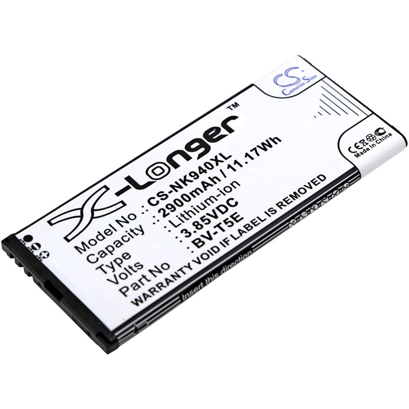Li-ion Battery Fits Microsoft, Lumia 940, Lumia 940 Xl, Lumia 950 3.85v, 2900mah Mobile & SmartPhone Cameron Sino Technology Limited