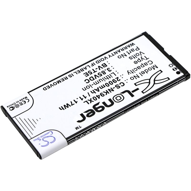 Li-ion Battery Fits Microsoft, Lumia 940, Lumia 940 Xl, Lumia 950 3.85v, 2900mah Mobile & SmartPhone Cameron Sino Technology Limited