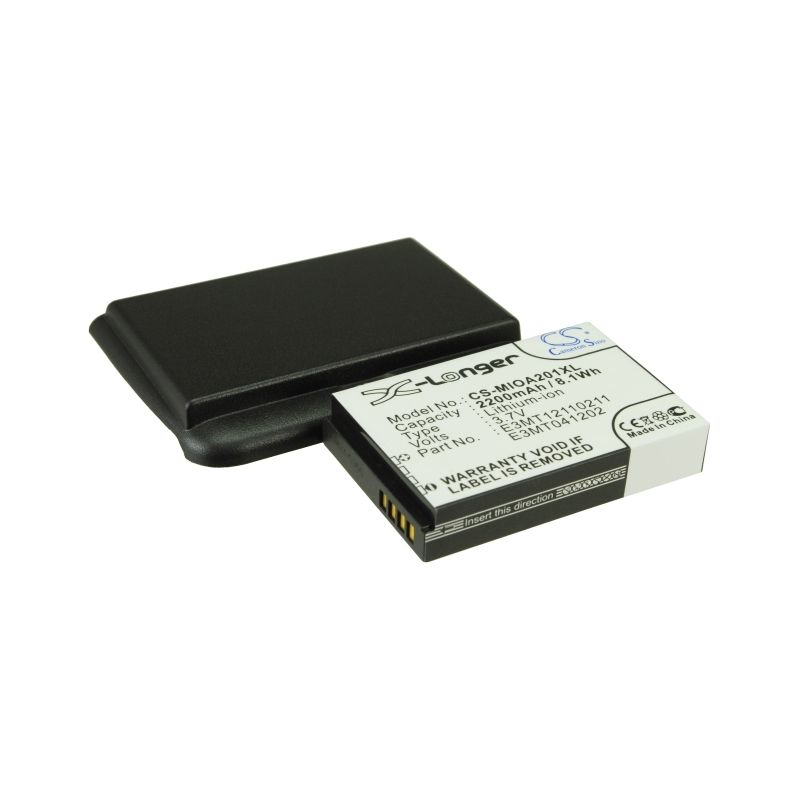 Li-ion Battery fits Mitac, mio a200, mio a201 3.7V, 2200mAh Communications Cameron Sino Technology Limited (Suspended)