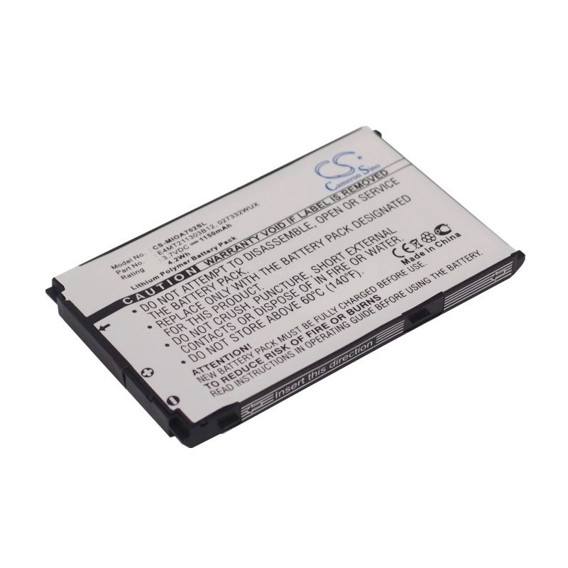 Li-Polymer Battery fits Mitac, mio a702 3.7V, 1150mAh Communications Cameron Sino Technology Limited (Suspended)